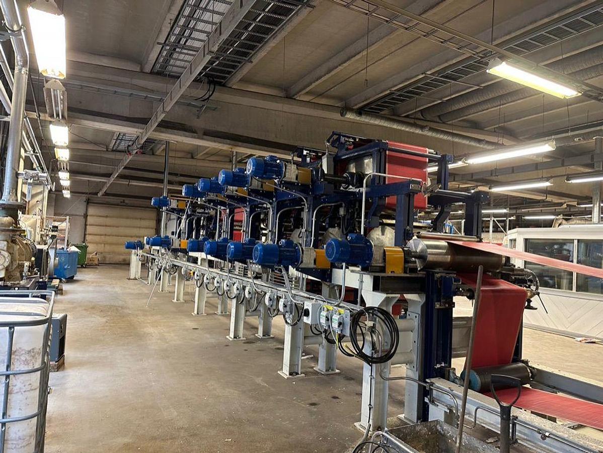 Used 17.7" (450MM) WIDE LAB PAPER MACHINE 