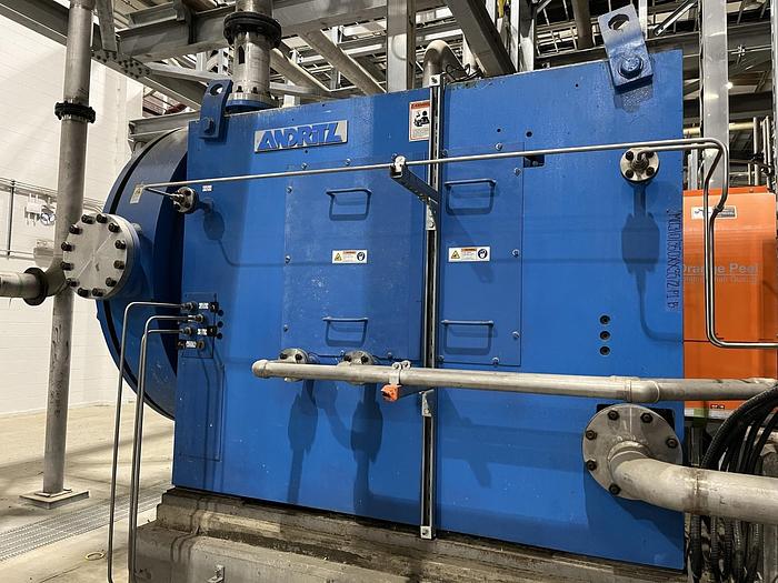 Used ANDRITZ REFINER MODEL 50-1CP PRESSURIZED MFG 2018 - PENDING