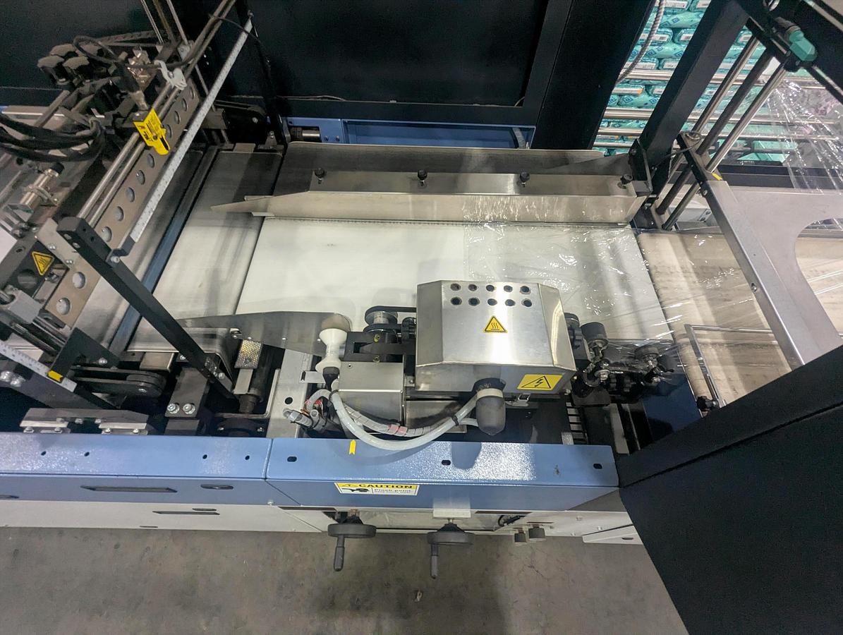 Used CONFLEX FUSION SYNC CONTINOUS MOTION SERVO SIDE SEAL SHRINK WRAPPER