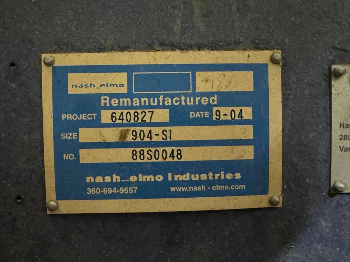 Used NASH VACUUM PUMP MODEL 904-S1