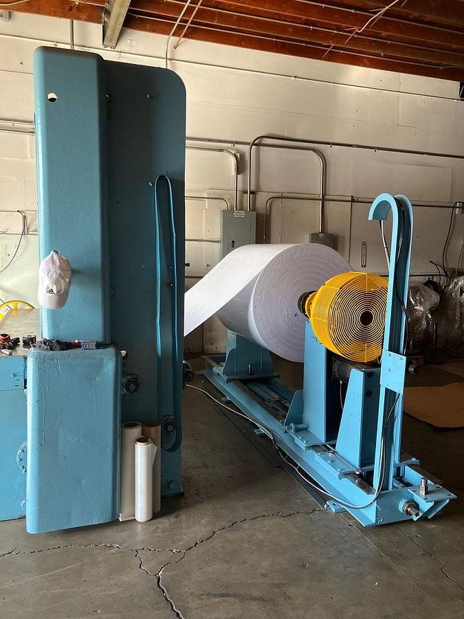 Used 72" CAMERON MODEL 428 TWO DRUM SLITTER REWINDER