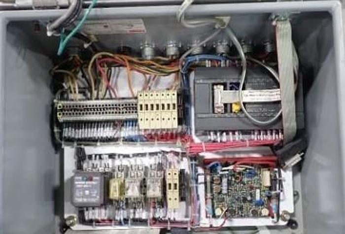 Used 120" WIDE APPLETON MODEL A301 AUTOMATIC CORE CUTTER 2HP - 3" CORE DIAMETER