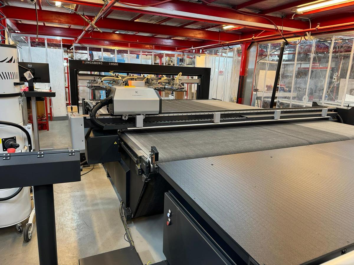 Used KONGSBERG HIGH SPEED FEEDING, CUTTING & STACKING SYSTEM MODEL i-BF60