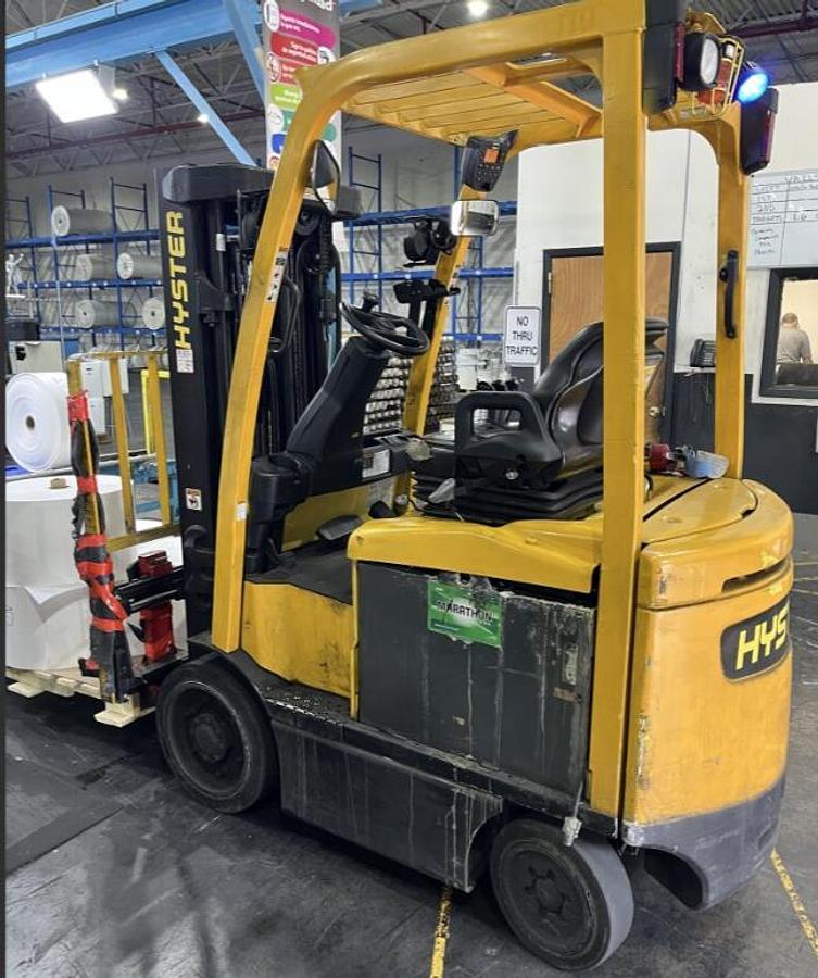 Used 5000 LB HYSTER MODEL E50XN-27ELECTRIC FORKLIFT