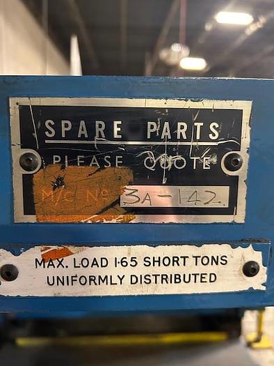 Used 57" SHM MODEL 1400 SINGLE ROTARY SHEETER