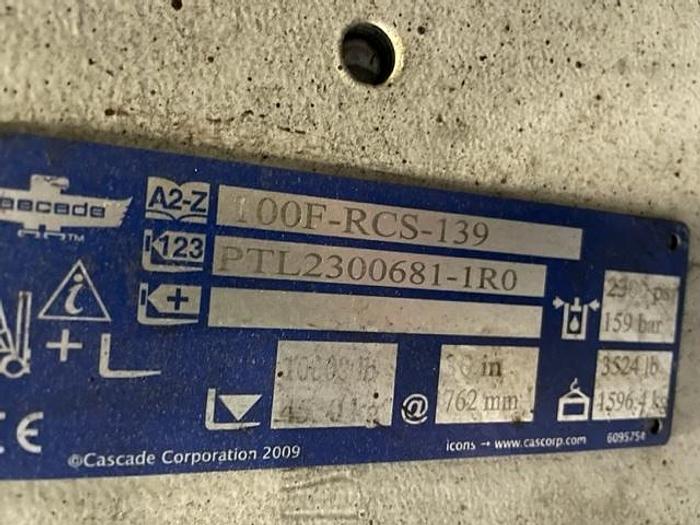 Used CASCADE MODEL 100F-RCS - 139 60" DIAMETER CLAMP