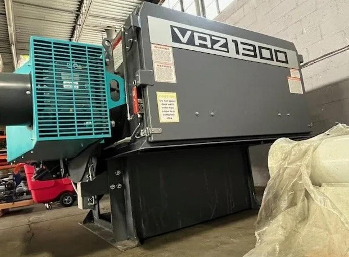 Used 52" WIDE VECOPLAN SINGLE SHAFT SHREDDER FOR 150HP MODEL VAZ 1300 M FF - NEVER USED