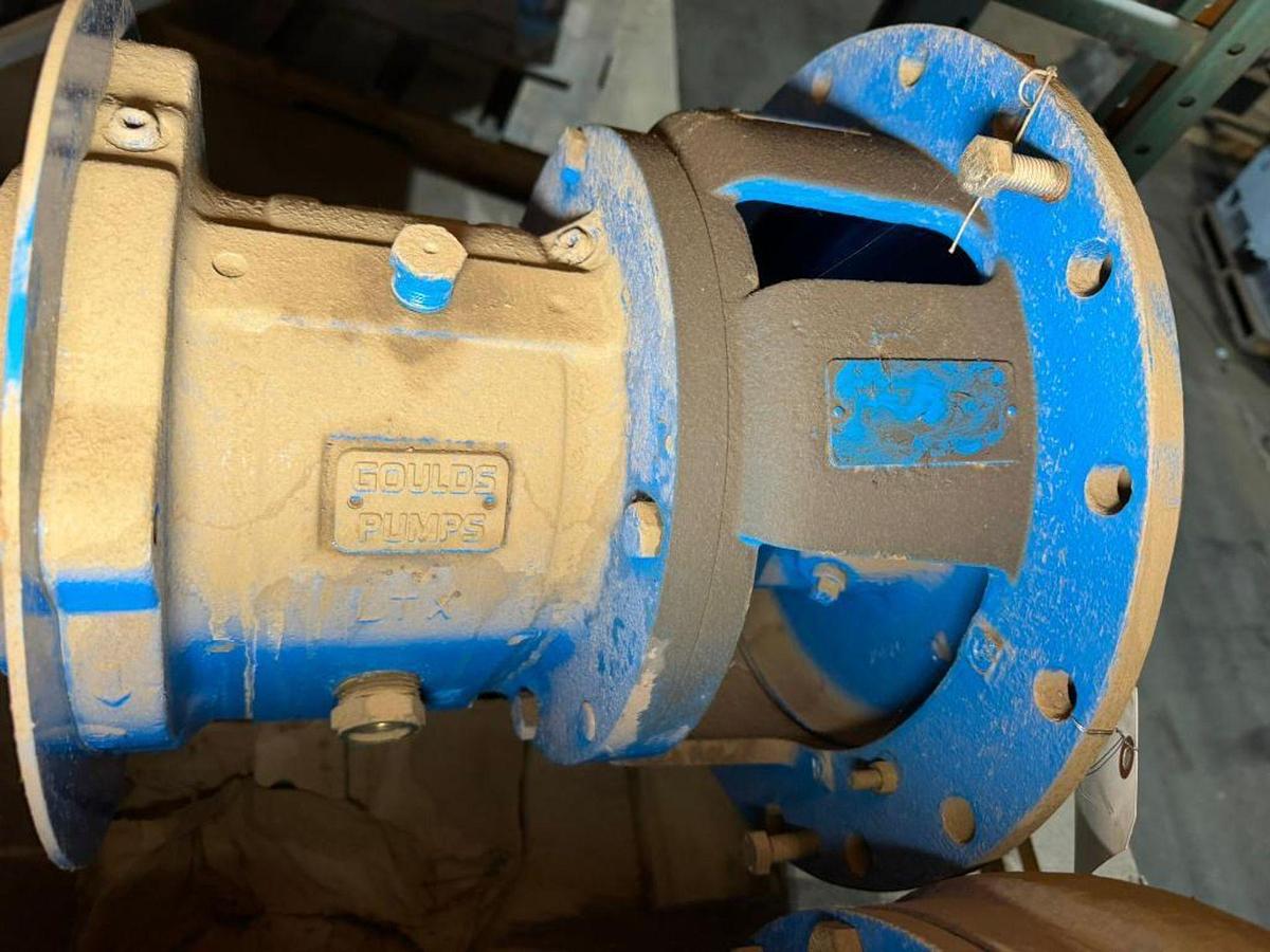 Used GOULDS 3196 LTX POWER END PULLOUT PUMP PART 13" 316 STAINLESS