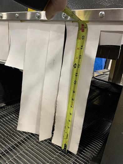 Used EASTEY HEAT TUNNEL 2018 LIGHTLY USED 19.5" WIDE X 16" HEIGHT