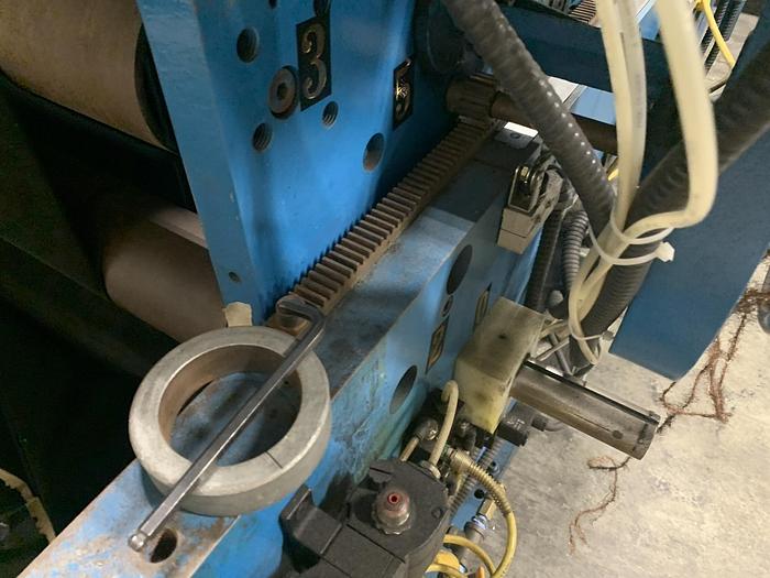 Used 60" WIDE KIDDER PAPER SLITTER REWINDER - UPDATED DRIVE - PENDING