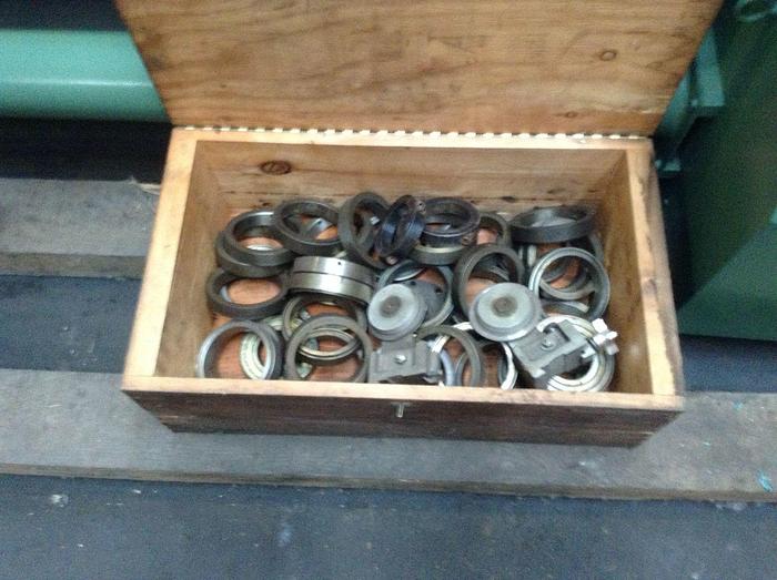 Used 74" DUSENBERY MODEL 260 FS DUPLEX CENTER SURFACE SLITTER REWINDER NO UNWIND