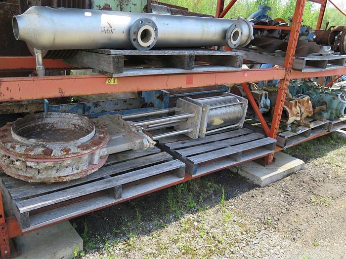 Used 20" TRUELINE PNEUMATIC KNIFE GATE VALVE