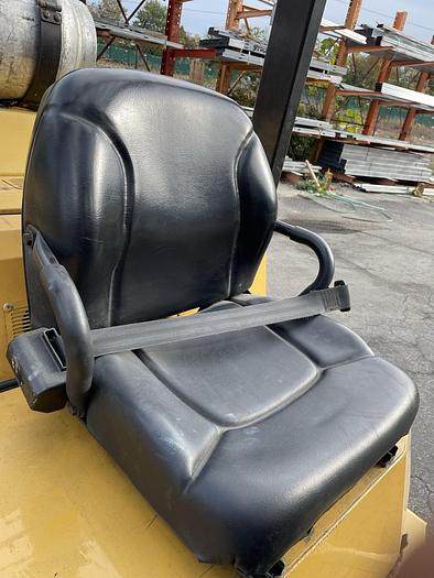 Used CATERPILLAR GC45KS 10,000LB FORKLIFT WITH 72" CASCADE CLAMP-SOLD