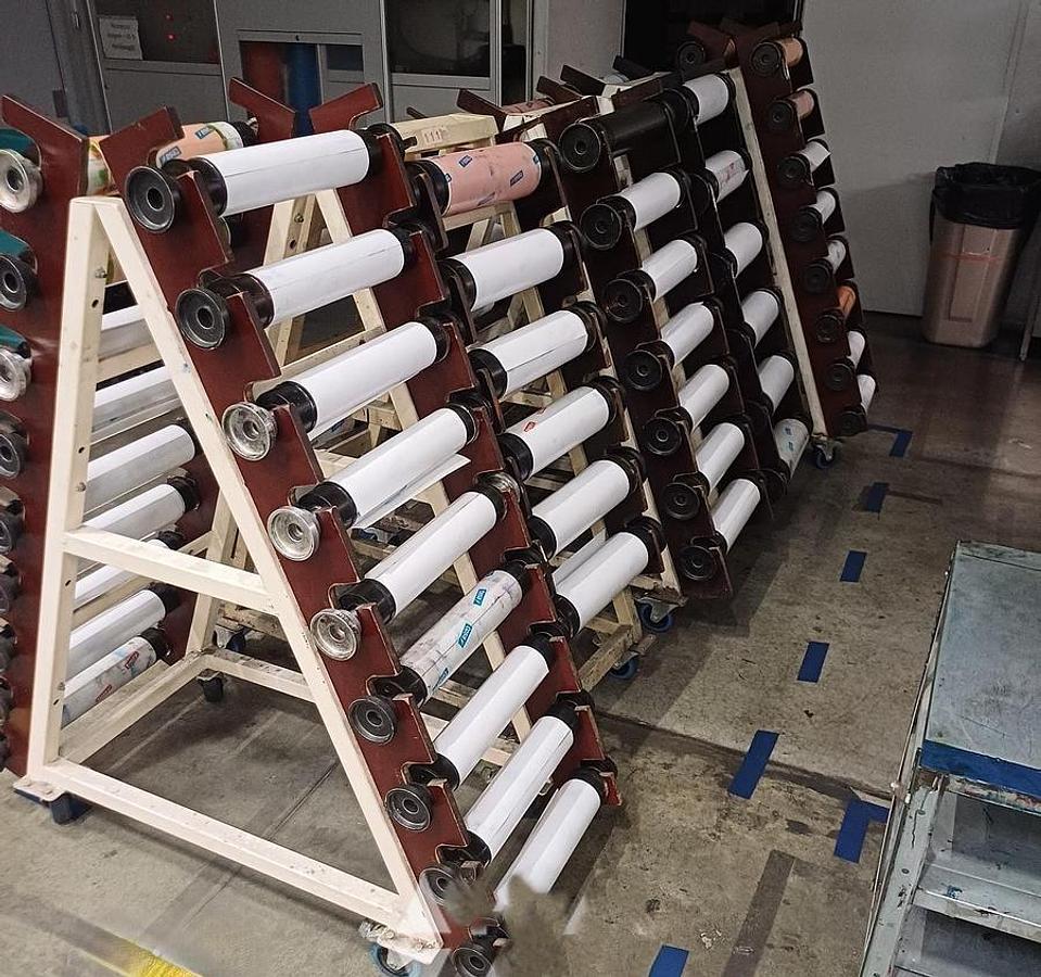 Used 13"/330mm MPS EF 330/7 COLOR LABEL PRESS