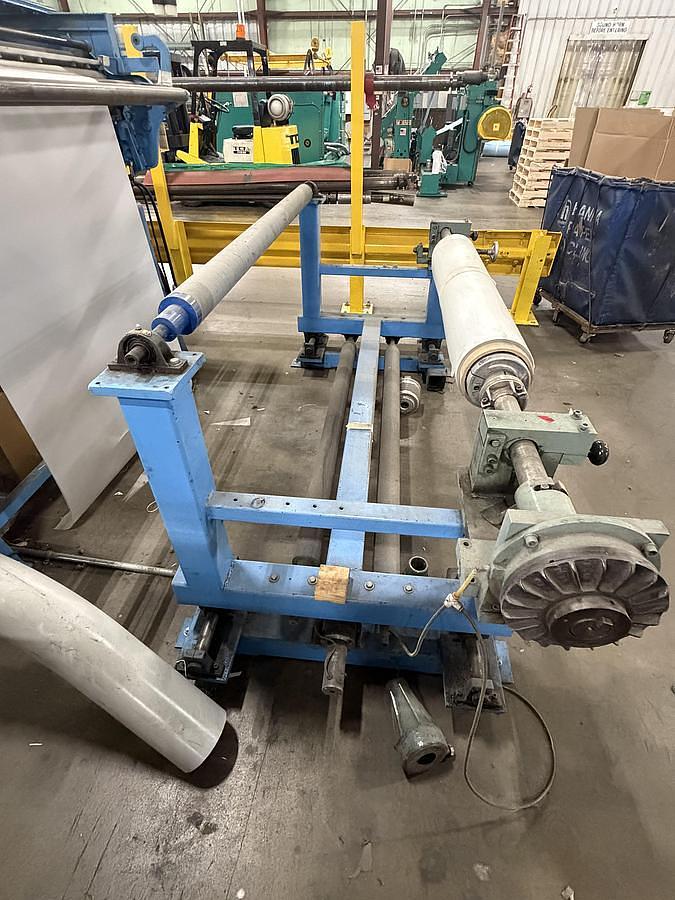 Used 62" WIDE BECK SINGLE ROTARY SHEETER - UPDATED DRIVE