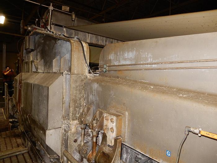 Used 122" (3.1M) TWIN WIRE WETLAP MACHINE W/ MODIFIED HEADBOX IN 2018 RATED 232 AIR DRY TONS