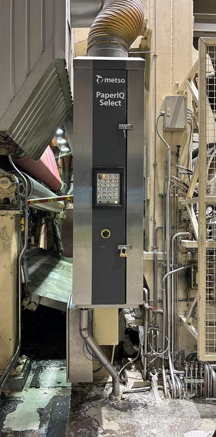 Used 140" (3550mm) VALMET TISSUE MACHINE TWIN WIRE 100 TPD