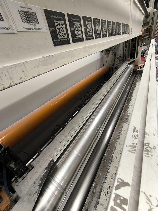 Used FABIO PERINI MODEL 702G TISSUE CONVERTING LINE