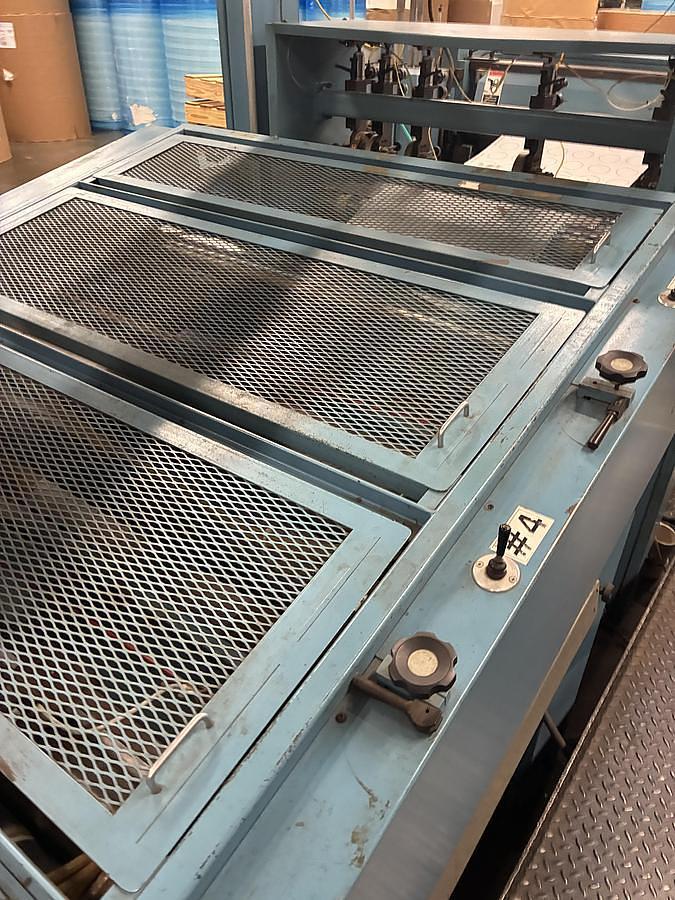 Used 38" WIDE EVTEC DUAL ROTARY CUT SIZE SHEETER