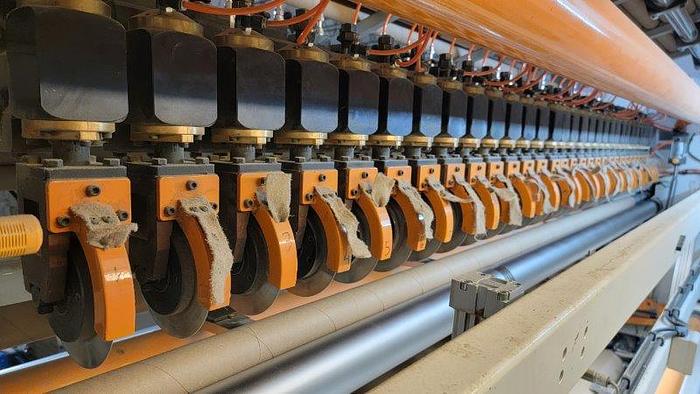 Used 112" CHAN LI (TAIWAN) JRT SLITTER REWINDER