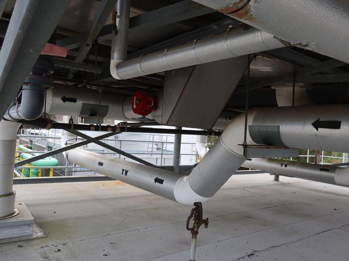 Used THREE SPX MARLEY COOLING TOWERS MANUFACTURED 2017