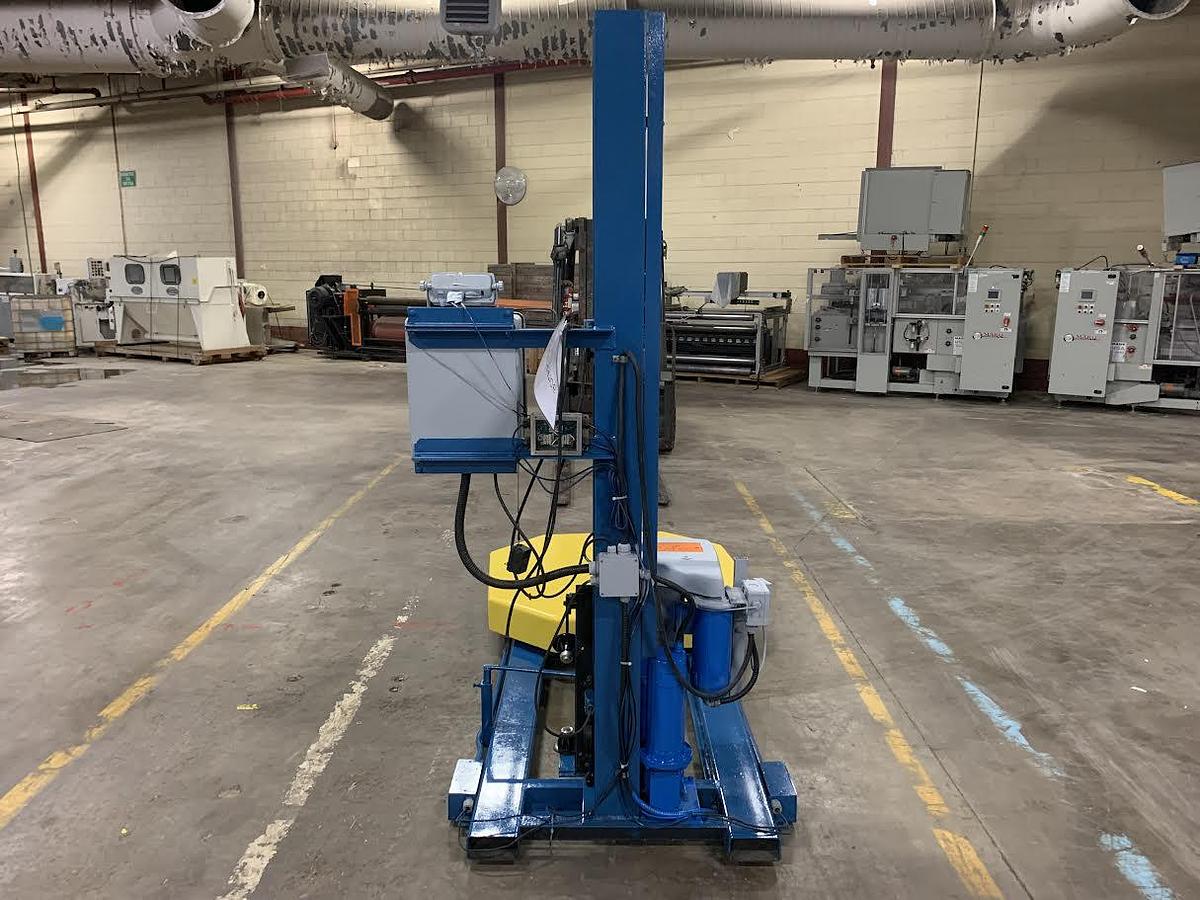 Used ORION MODEL H66-124 PALLET WRAPPER WITH 5,000 POUND SCALE