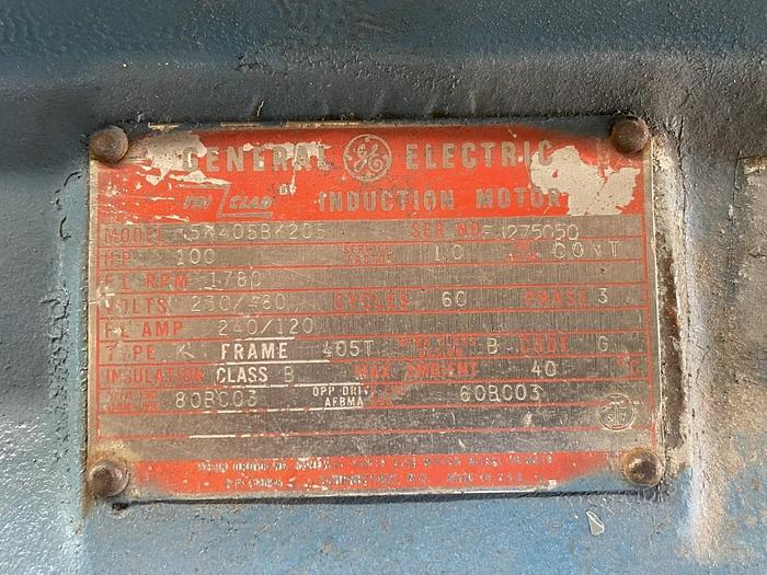 Used MITTS & MERRIL HOG MILL 100HP MODEL 13CSD