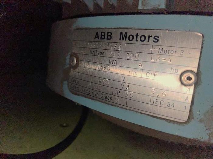 Used 100” WIDE PASABAN SHAFTLESS FLOOR PICK UNWIND STAND 60" DIAMATER