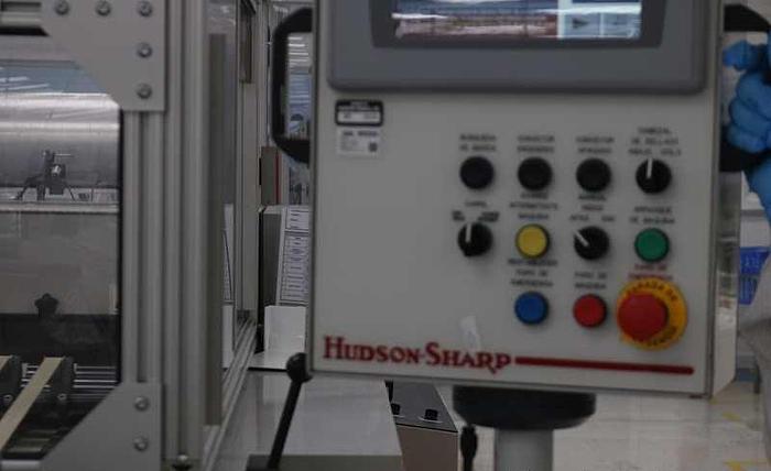 Used HUDSON SHARPE M1400-TS PLASTIC BAG MAKING MACHINE MANUFACTURED 2014