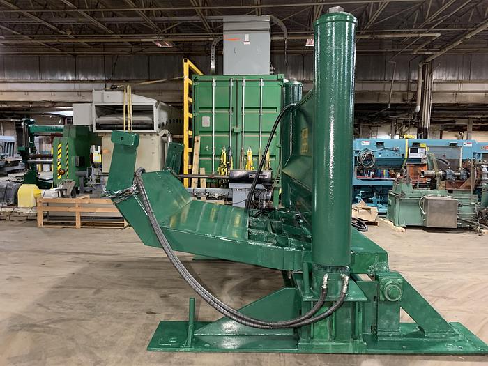 Used 97" WIDE BLACK CLAWSON ROLL SPLITTER 60" DIAMETER