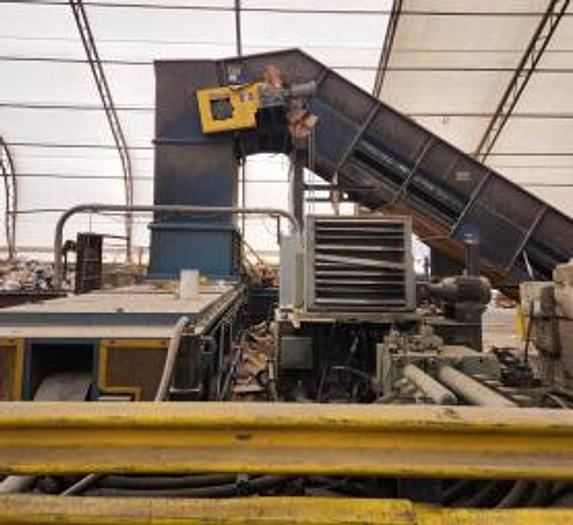 Used MARATHON GALAXY MODEL 2R-450-102-W WIDE BODY 2 RAM BALER