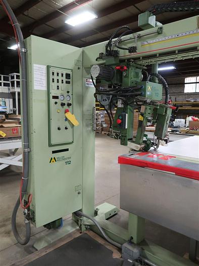 Used 22' MILLER WELDMASTER MODEL 112SB SEAM WELDER 