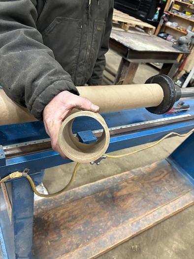 Used 60" CONWEB ZETA 360 MANUAL CORE CUTTER