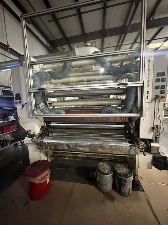 Used 59" WIDE NORDMECCANICA SUPER SIMPLEX 1500 SOLVENTLESS LAMINATOR