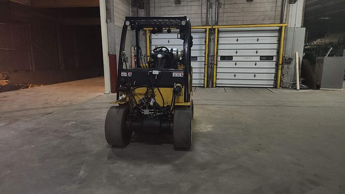 Used 15,500 POUND YALE PAPER ROLL SPECIAL SHORT COUNTERWEIGHT FORKLIFT WITH CLAMP - EXTRA TALL MAST 2018