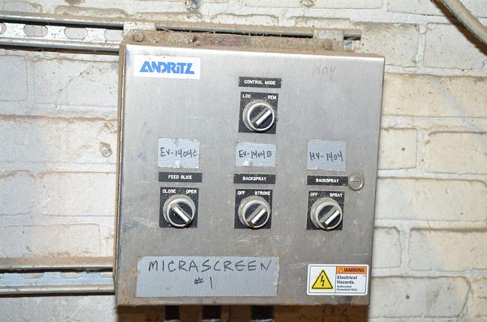 Used ANDRITZ MICRASCREEN MS3 STAINLESS STEEL MANUFACTURED 2019