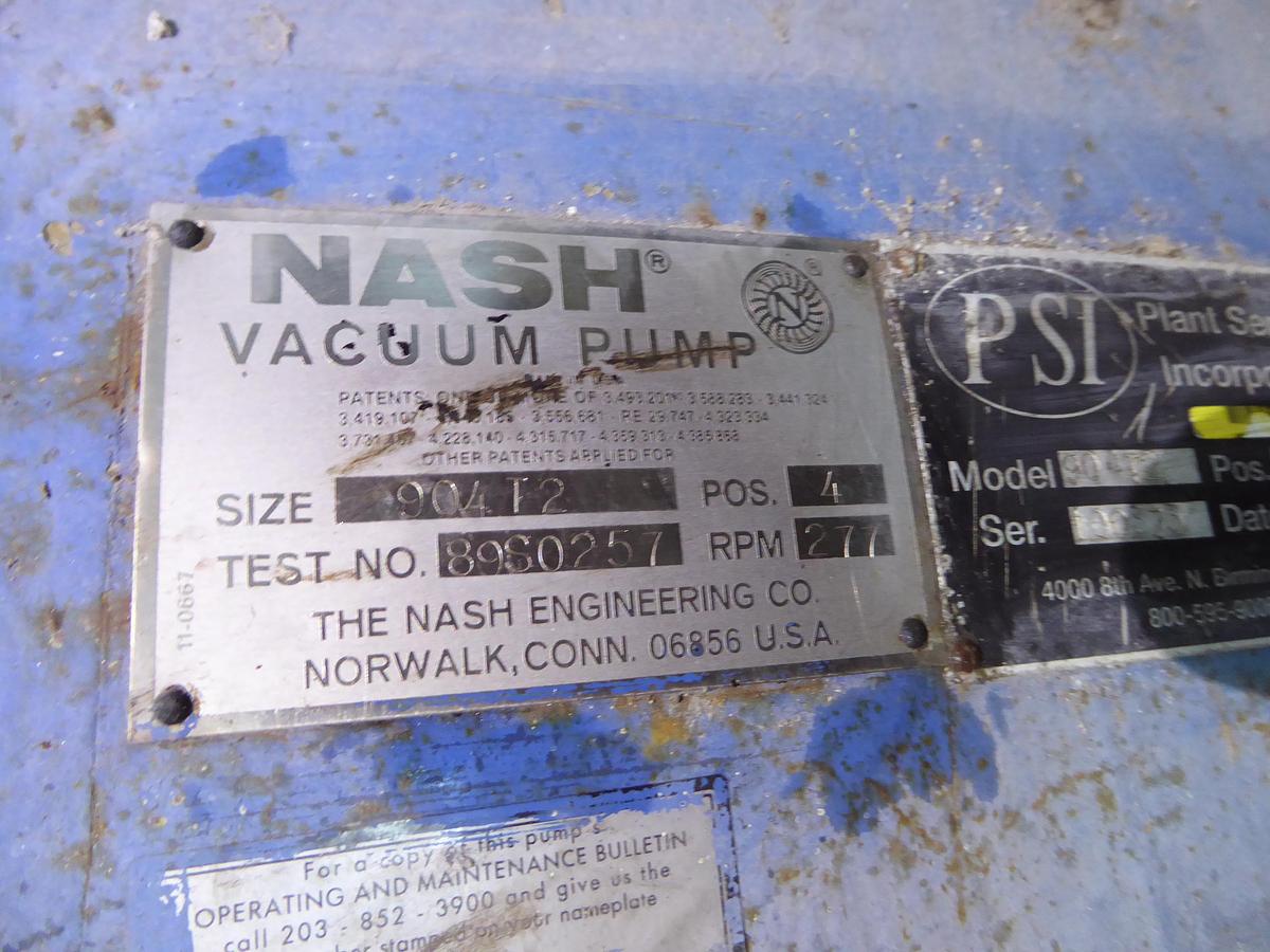 Used NASH MODEL 904 T2 VACUUM PUMP