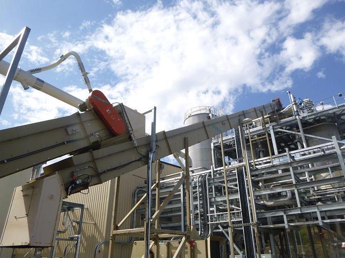 Used WARREN & BAERG MFG GRINDING AND METERING SYSTEM FOR STRAW RECYCLING