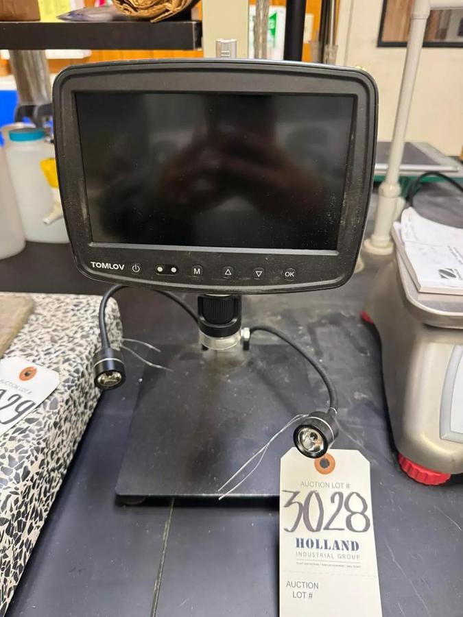 Used TOMLOV CAMERA MICROSCOPE