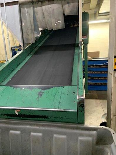 Used BLOAPCO SHREDDER WITH CONVEYOR