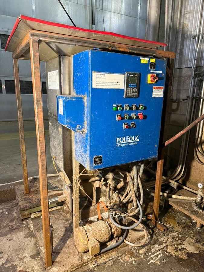 Used NALCO WATER POLISHING PUMP AND TANK SYSTEM