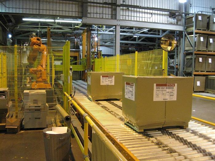 Used MSK PALLET WRAPPING LINE