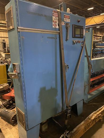 Used 72" WIDE CEI/GERBCO COUNTER ROLL SLITTER REWINDER - PENDING