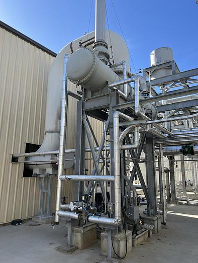 Used HOWDEN SERIES TWIN-CA 56 STEAM TURBINE AND TD POWER SYSTEMS AC GENERATOR 7.0MW MFG 2018 - PENDING RF