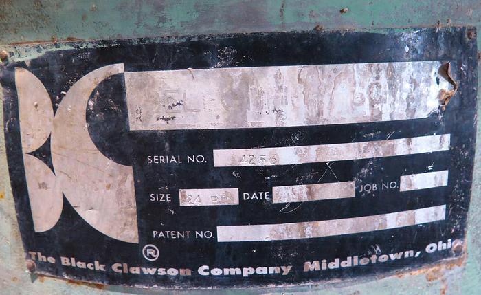 Used BLACK CLAWSON PS 24P