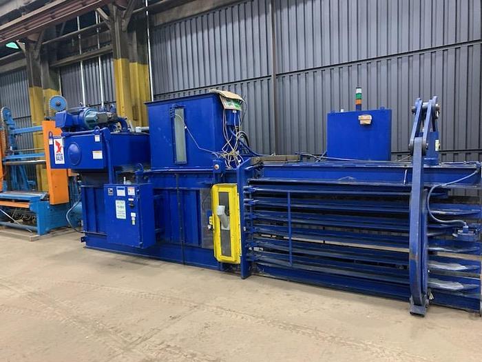 Used 75 HP AMERICAN BALER 9" CYLINDER AUTO TIE HORIZONTAL BALER MODEL 5029H975