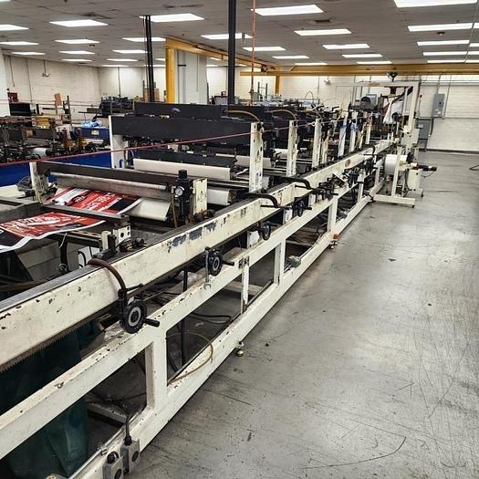 Used 60" WIDE RO-AN POUCH MACHINE MODEL PS 5500