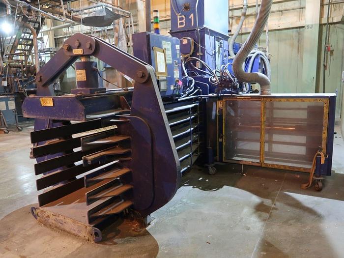 Used 75 HP AMERICAN BALER 9" CYLINDER AUTO TIE HORIZONTAL BALER MODEL 5029H975 PENDING