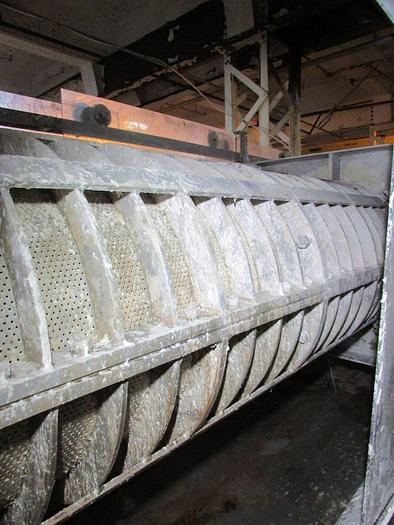 Used FKC SHX-700 STAINLESS STEEL SCREW PRESS   10 MTBD / D    1988