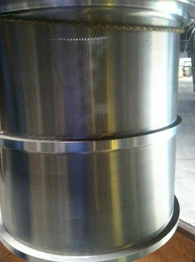 Used BLACK CLAWSON 24 PH SCREEN BASKET .051" HOLES